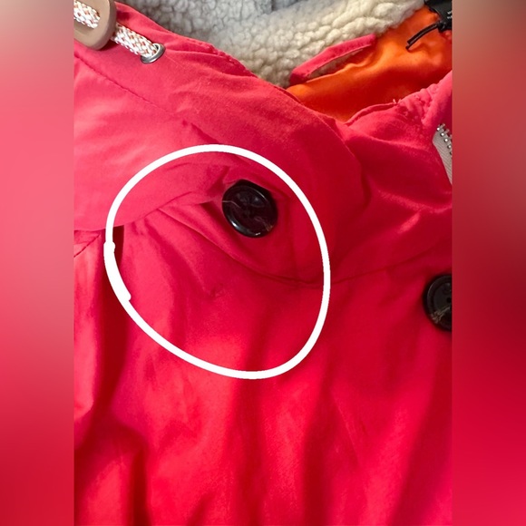 Scotch & Soda ~ Heavy Weight Padded Parka in Red - Picture 14 of 14